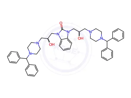 Chemical structure of Oxatomide Impurity 1