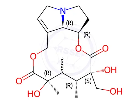 Chemical structure of Sceleratine