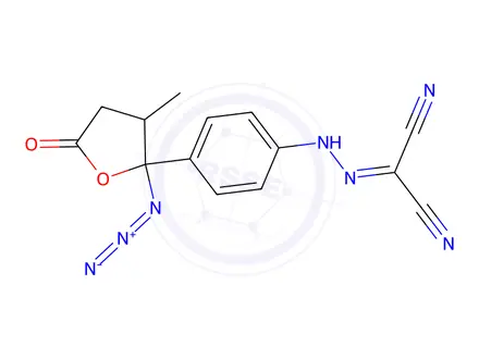 Chemical structure of Leosimendan azide Impurity