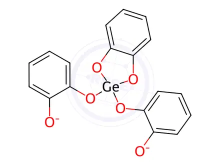 Chemical structure of DIPOTASSIUM TRIS(1,2-BENZENEDIOLATO-O,O')GERMANATE