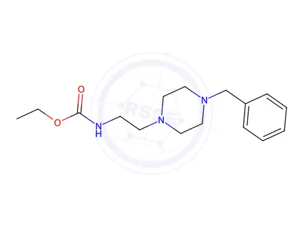 Chemical structure of N-[2-(4-Benzyl-1-piperazinyl)ethyl]carbamic acid ethyl ester