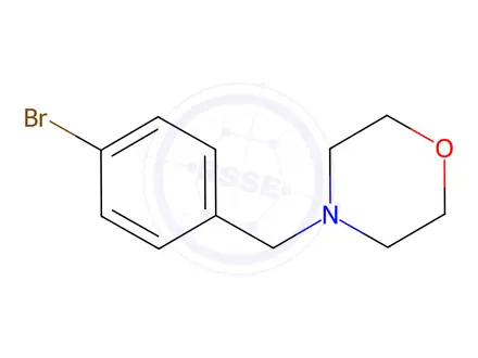 Chemical structure of 4-(4-Bromobenzyl)morpholine