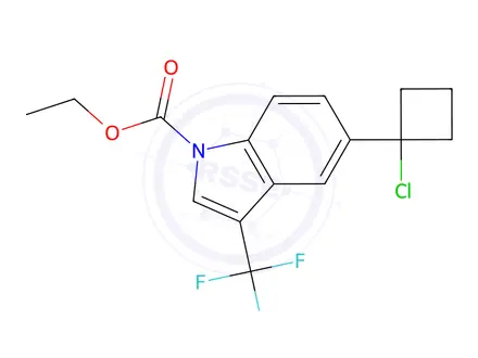 Chemical structure of Efavirenz Impurity 27