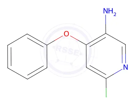 Chemical structure of 6-Chloro-4-phenoxypyridin-3-amine
