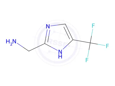 Chemical structure of (5-(Trifluoromethyl)-1H-imidazol-2-yl)methanamine