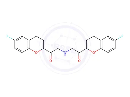 Chemical structure of Nebivolol Impurity 66 Monomer