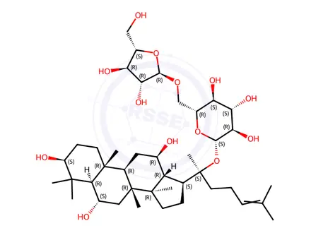 Chemical structure of Ginsenoside F5