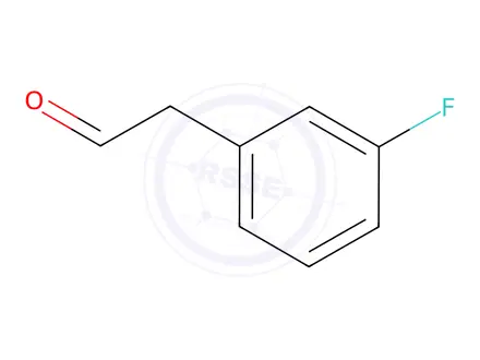 Chemical structure of 2-(3-Fluorophenyl)acetaldehyde