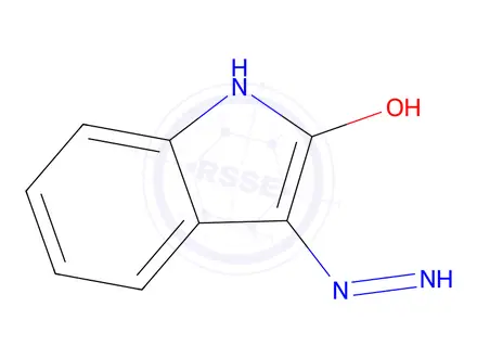Chemical structure of 3-hydrazinylindol-2-one