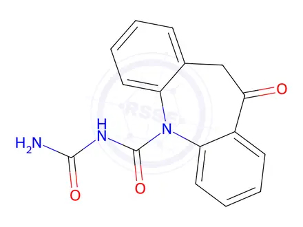 Chemical structure of N-Carbamoyl Oxcarbazepine