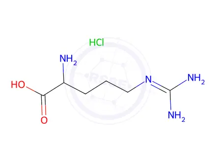 Chemical structure of L-Arginine xhydrochloride