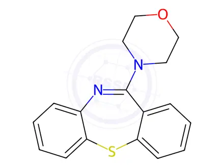 Chemical structure of 11-Morpholino-dibenzo[b,f][1,4]thiazepine