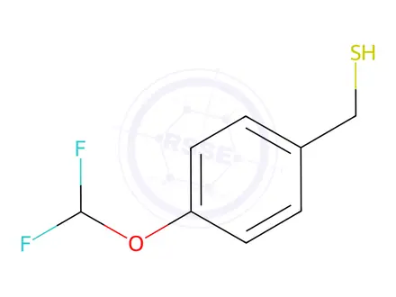 Chemical structure of (4-(Difluoromethoxy)phenyl)methanethiol