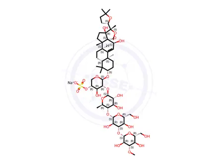 Chemical structure of BOSWELLIC ACID, KETO-
