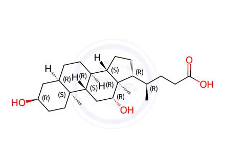 Chemical structure of Deoxycholic acid Impurity 108