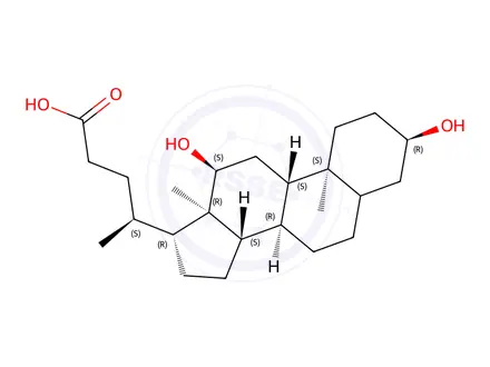 Chemical structure of Deoxycholic acid Impurity 14