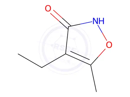 Chemical structure of 4-Ethyl-5-methylisoxazol-3-ol