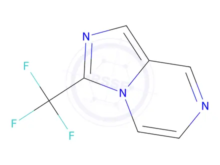 Chemical structure of 3-(Trifluoromethyl)imidazo[1,5-a]pyrazine