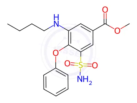 Chemical structure of Bumetanide Impurity 164