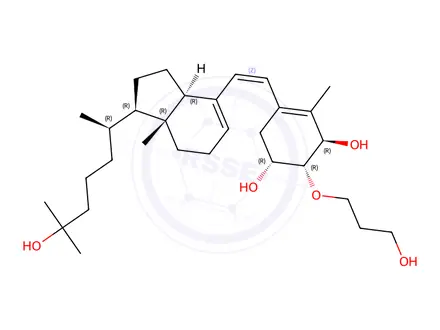 Chemical structure of Eldecalcitol Impurity 2