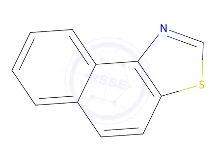 Chemical structure of Naphtho[1,2-d]thiazole (8CI,9CI)