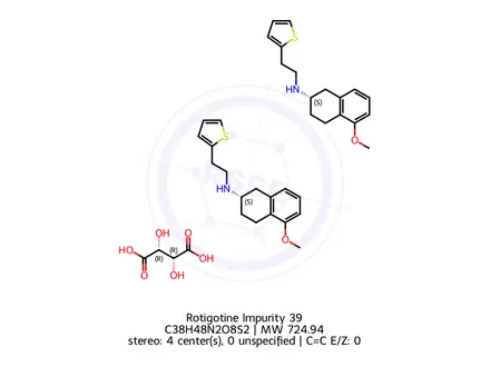 Chemical structure of Rotigotine Impurity 39