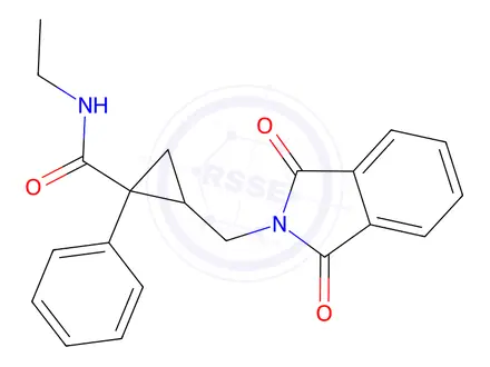 Chemical structure of Milnacipran Impurity 69