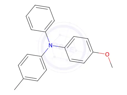 Chemical structure of 4-Methoxy-N-phenyl-N-(p-tolyl)aniline