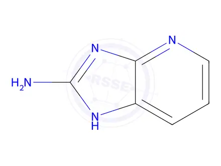 Chemical structure of 3H-Imidazo[4,5-b]pyridin-2-ylamine