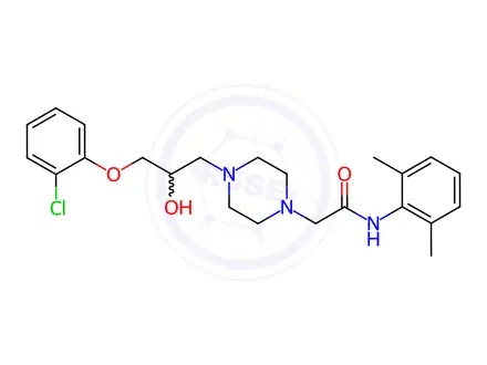 Chemical structure of Ranolazine Impurity 45