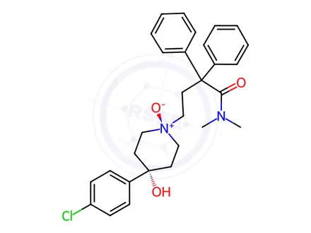 Chemical structure of trans-Loperamide N-Oxide