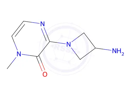 Chemical structure of 3-(3-Aminoazetidin-1-yl)-1-methylpyrazin-2(1h)-one