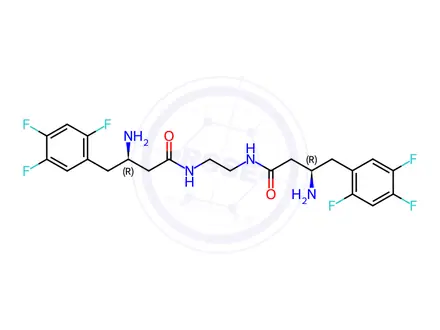 Chemical structure of Sitagliptin Impurity 161