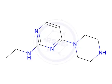 Chemical structure of n-ethyl-4-(piperazin-1-yl)pyrimidin-2-amine