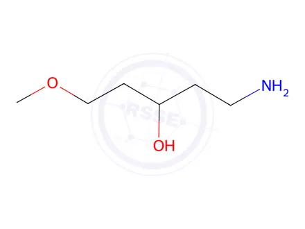 Chemical structure of 1-Amino-5-methoxypentan-3-ol