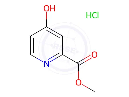 Chemical structure of Methyl 4-hydroxypicolinate Hydrochloride