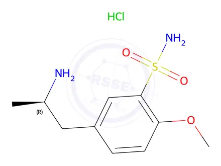 Chemical structure of Tamsulosin EP Impurity B (HCl salt)