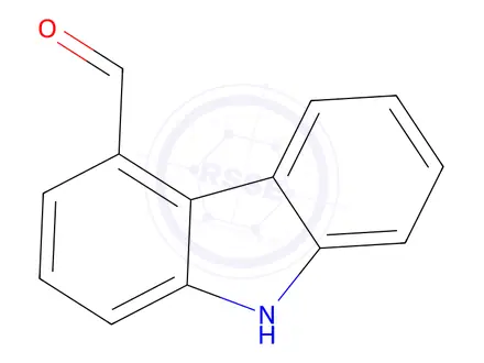 Chemical structure of 9H-Carbazole-4-carbaldehyde