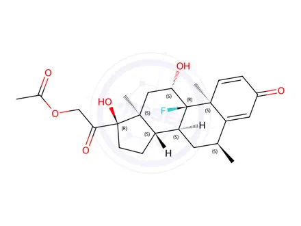 Chemical structure of Methylprednisolone Impurity 40