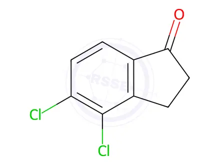 Chemical structure of 4,5-DICHLORO-2,3-DIHYDRO-1H-INDEN-1-ONE