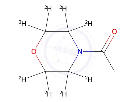 Chemical structure of N-Acetylmorpholine-d8