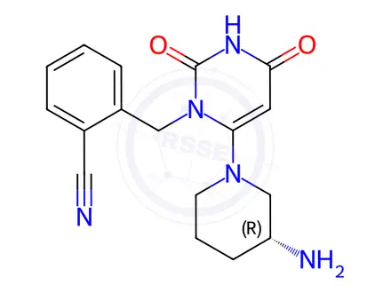 Chemical structure of Desmethyl Alogliptin