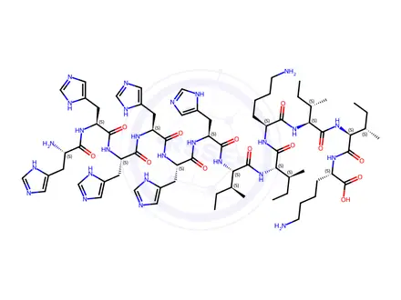 Chemical structure of Peptide P1