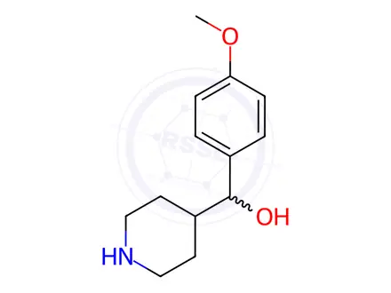 Chemical structure of (4-Methoxyphenyl)(piperidin-4-yl)methanol
