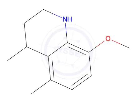 Chemical structure of 8-Methoxy-4,5-dimethyl-1,2,3,4-tetrahydroquinoline