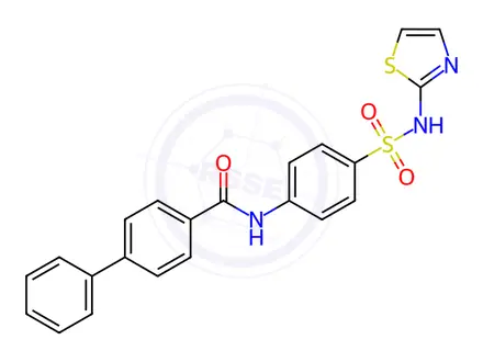 Chemical structure of Phthalylsulfathiazole Impurity 251
