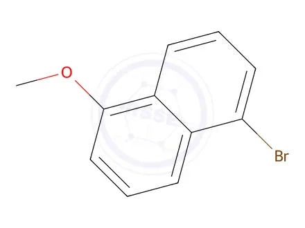 Chemical structure of 1-Bromo-5-methoxynaphthalene