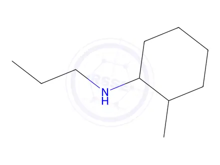 Chemical structure of 2-Methyl-N-propylcyclohexan-1-amine