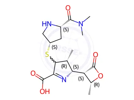 Chemical structure of Meropenem Impurity 83