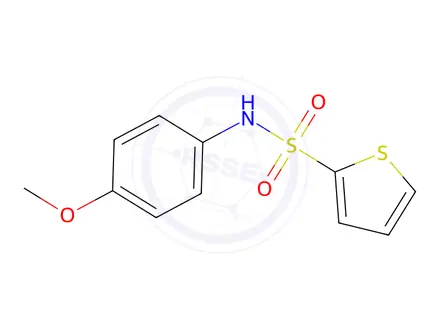Chemical structure of N-(4-Methoxyphenyl)thiophene-2-sulfonamide